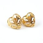  Boucles Plaqué Or "Love"
