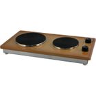 TABLE ELECTRIQUE  Table de cuisson 2 feux 2500 watts émail flamme