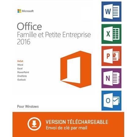 Office Famille et Petite Entreprise 2016  A Télécharger à télécharger