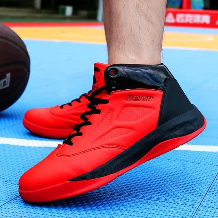 Basketball Chaussures Hommes Bottes Mode Amorti Respirant L