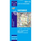 TOURISMES / VOYAGES Carte de randonnée 3311 E ; Hayange