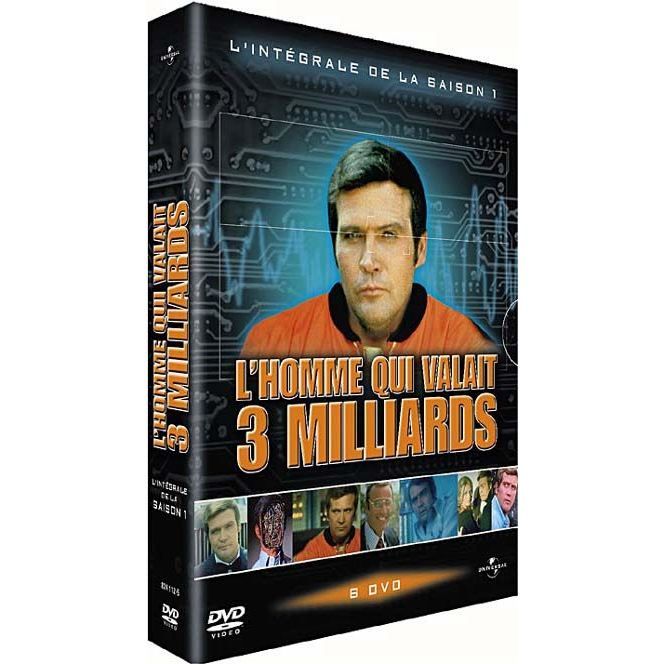 L Homme Qui Valait 3 Milliards Saison 6 DVD L'homme qui valait 3 milliards, saison 1 en dvd série pas cher