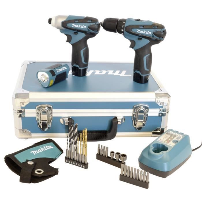 Outillage Makita coffret perceuse-visseuse sans fi - Achat \/ Vente ...