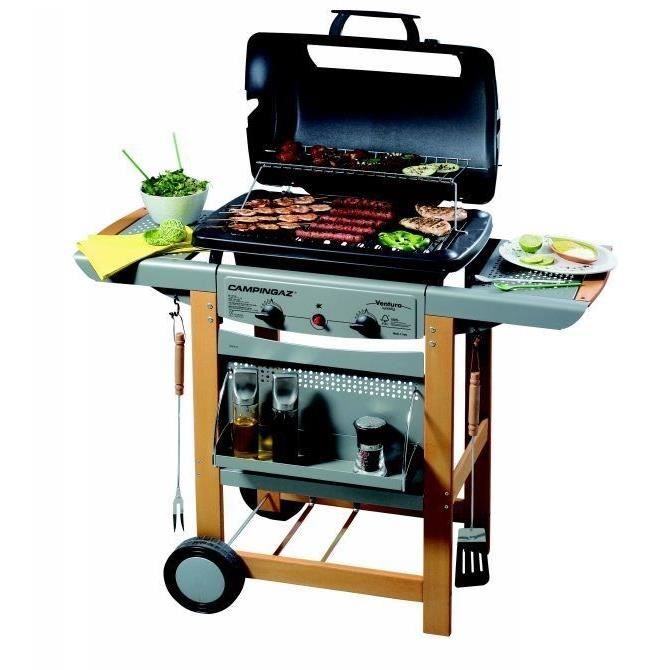 BBQ à Gaz Ventura Woody Achat / Vente barbecue Ventura Woody Cdiscount
