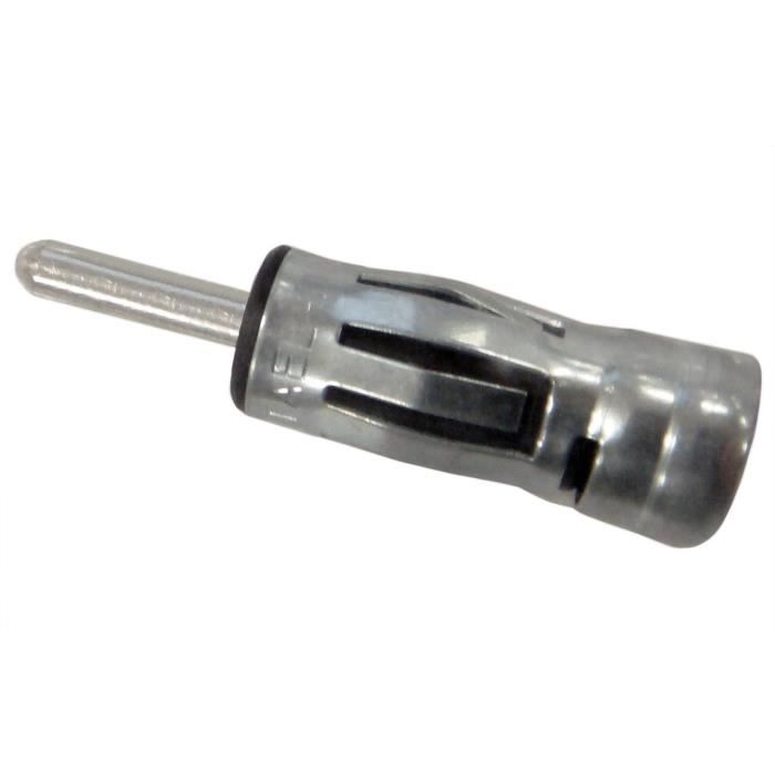 Adaptateur D'antenne Voiture DIN Vers ISO - Compatible Audi, BMW, VW, Mercedes, Ford - Pour Radio De Rechange Ou Modulateur FM