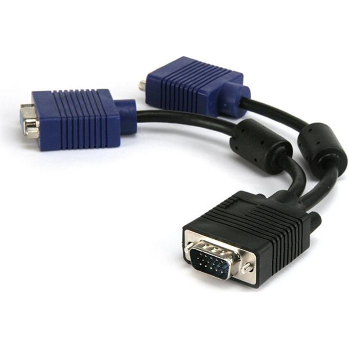 Câble VGA > 2 x VGA (Y) Prix pas cher Cdiscount