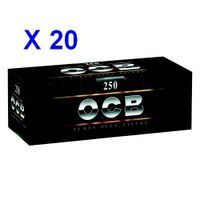 20 BOITES DE TUBES OCB 250 20 BOITES DE TUBES OCB 250