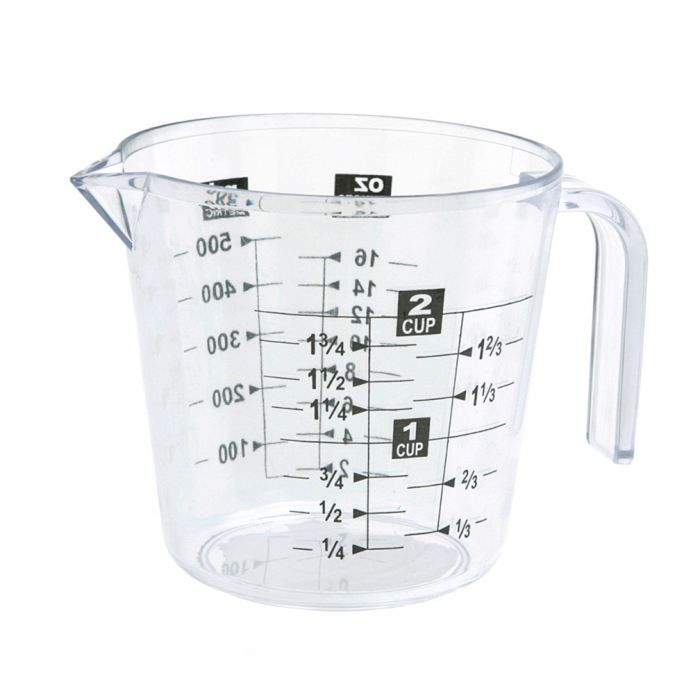500 Ml En Litre Verre Doseur