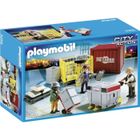 FIGURINE Playmobil - 5259 - Ouvriers Avec Marchandises