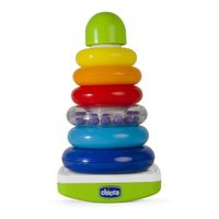 JEU DE QUILLE-ANNEAU-BOULE Dondolotto 6 Anneaux Colorés