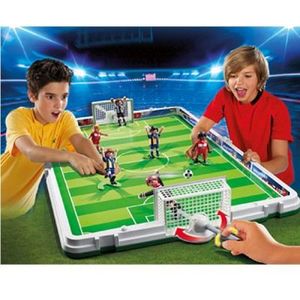 UNIVERS MINIATURE Playmobil 4725 - Terrain de football et joueurs