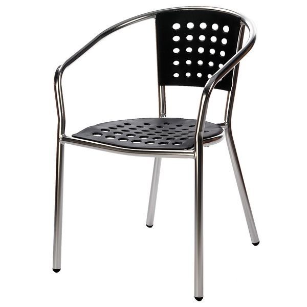 chaise bistrot alu