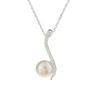 CHAINES ET PENDENTIFS NACRE DE PERLE Chaîne et Pendentif