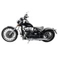 MOTO Leonart 125 Bobber Homologuée 1 place noire