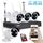 TMEZON Kit Caméras de vidéosurveillance sans fils