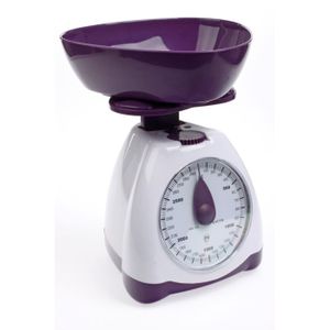 BALANCE ANALOGIQUE Balance cuisine mecanique violet   597724850