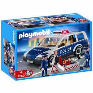 UNIVERS MINIATURE Playmobil Voiture de police et patrouille UNIVERS MINIATURE Playmobil Voiture de police et patrouille