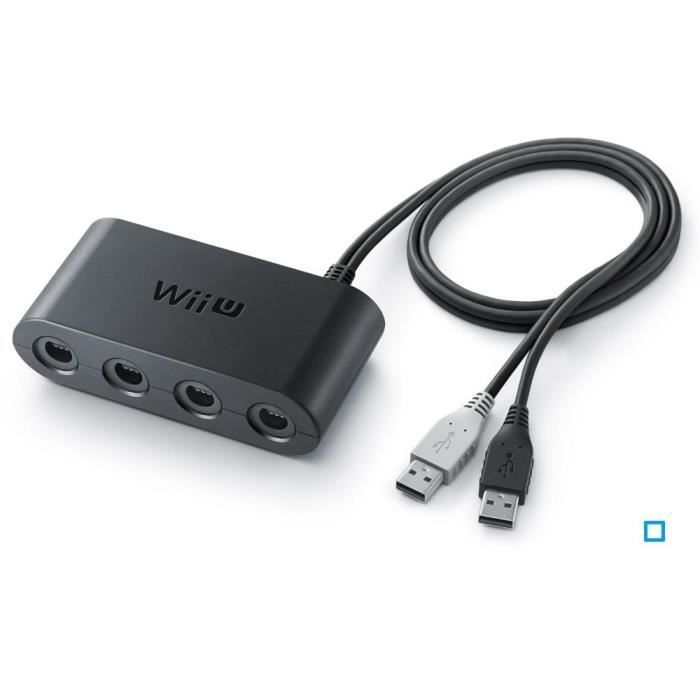 Adaptateur Wii U pour Manette Nintendo GameCube Achat / Vente