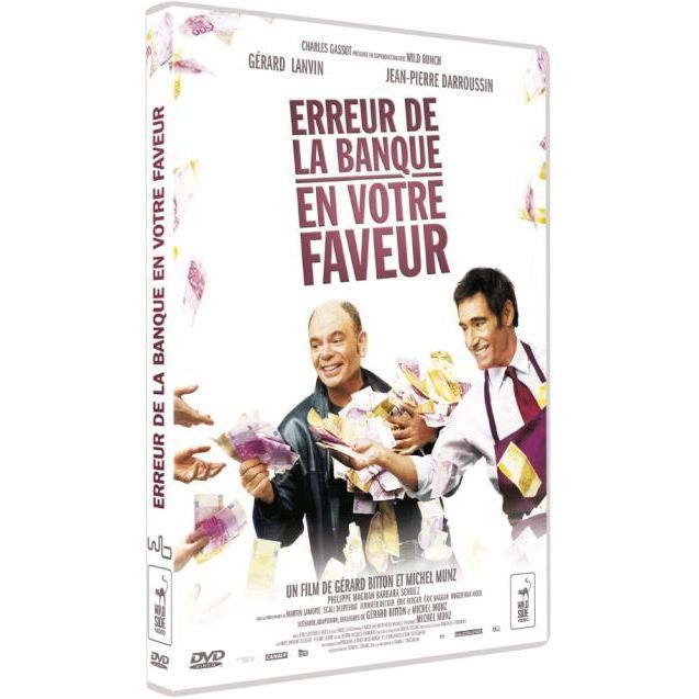 DVD Erreur de la banque en votre faveur en dvd film pas cher Bitton Gerard Munz Michel Les DVD Erreur de la banque en votre faveur en dvd film pas cher Bitton Gerard Munz Michel Les