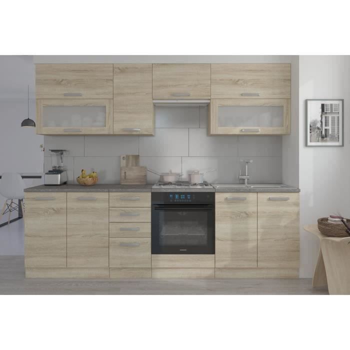 Cuisine complete avec plan de travail ilot achat / vente cuisine ... De décor Plan cuisine Travail