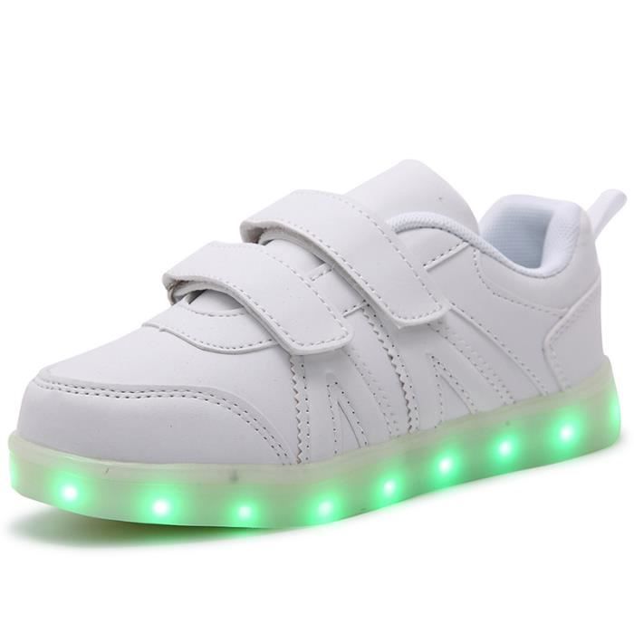 chaussures lumiere garcon