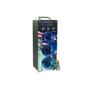 INOVALLEY DANCE CUBE 40 Enceinte Bluetooth lumineuse - Karaoke