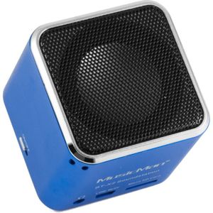 MUSICMAN BT-X2 Mini Enceinte Bluetooth avec transmission audio sans fil Bleue