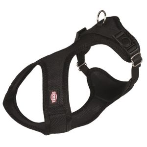 TRIXIE Harnais soft XS-S : 30 ? 45cm - Noir - Pour chien
