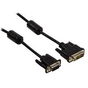 VALUELINE VLCP32100B100 Câble DVI-A vers VGA Mâle - 10.00 m - Noir