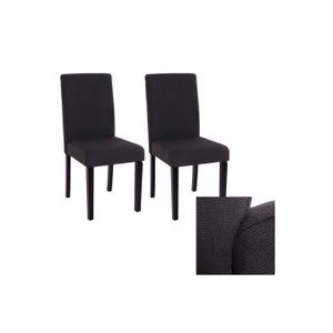 chaise de salle a manger noir pas cher