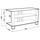 MEUBLES TV ERARD 35261 Cub 900 meuble 3 plateaux 900 - Noir