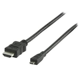 VALUELINE VLMP34700B1.00 Câble HDMI Micro HDMI avec Ethernet haute vitesse 1.00 m - Noir
