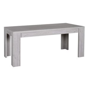 table a manger grise extensible