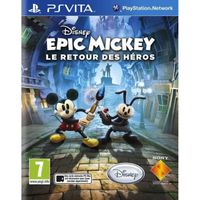 SORTIE JEUX VIDEO EPIC MICKEY 2 / Jeu console PS Vita
