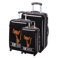 TANTINE ET COMPAGNIE 3 valises trolley 4 roues TANTINE ET COMPAGNIE 3 valises trolley 4 roues