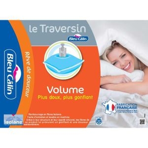 OREILLER - TRAVERSIN BLEU CALIN Traversin Volume 140cm OREILLER - TRAVERSIN BLEU CALIN Traversin Volume 140cm