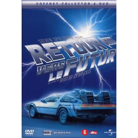 COFFRET RETOUR VERS LE FUTUR, La trilogie en dvd film pas cher Cdiscount