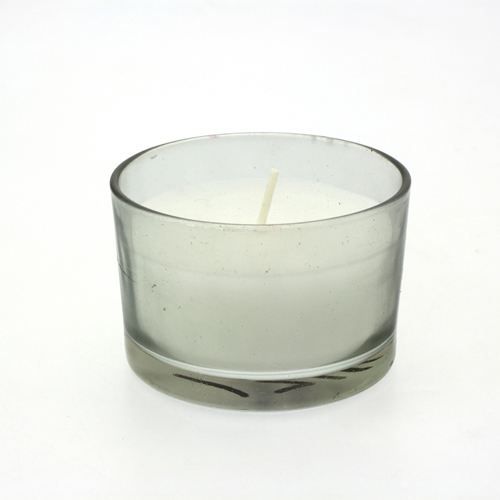 Bougie en pot Verre rond Gris Achat / Vente bougie décorative Verre Soldes * Cdiscount