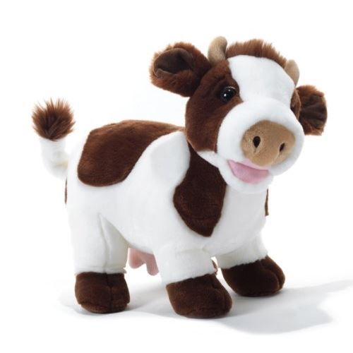 grande peluche vache