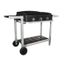 BARBECUE - PLANCHA Plancha gaz sur chariot Wissant 76 - 3 brûleurs