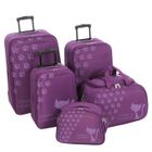 SET DE VALISES TANTINE ET COMPAGNIE valises +sac de voyage+vanity