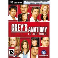 JEUX VIDEO GREY'S ANATOMY : le jeu vidéo / JEU PC DVD-ROM