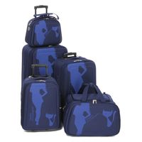 SET DE VALISES TANTINE ET COMPAGNIE valises +sac de voyage+vanity