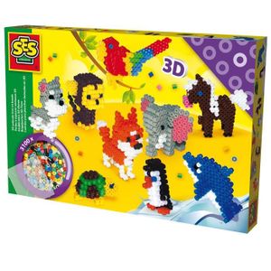 SES CREATIVE Perles ? repasser animaux 3D