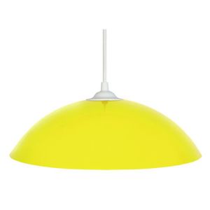 DEMI-LUNE Lustre - suspension 29,5cm jaune