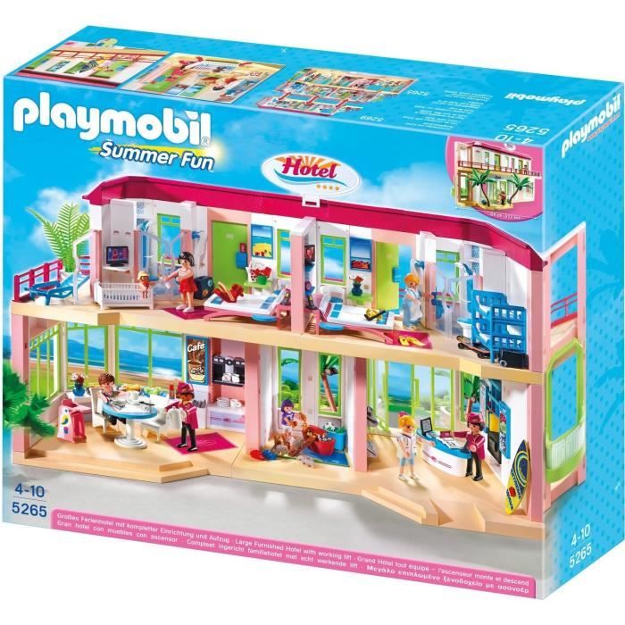 Playmobil   5265   Grand Hôtel   Achat / Vente FIGURINE Playmobil