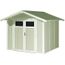 ABRI JARDIN - CHALET Abri de Jardin PVC "Utility" 5m² gris-vert Gro...