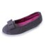 CHAUSSON - PANTOUFLE Chaussons FEMME Suédine - talon 1  Gris