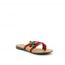 TONG Chaussure femme tongue BURDY Rouge