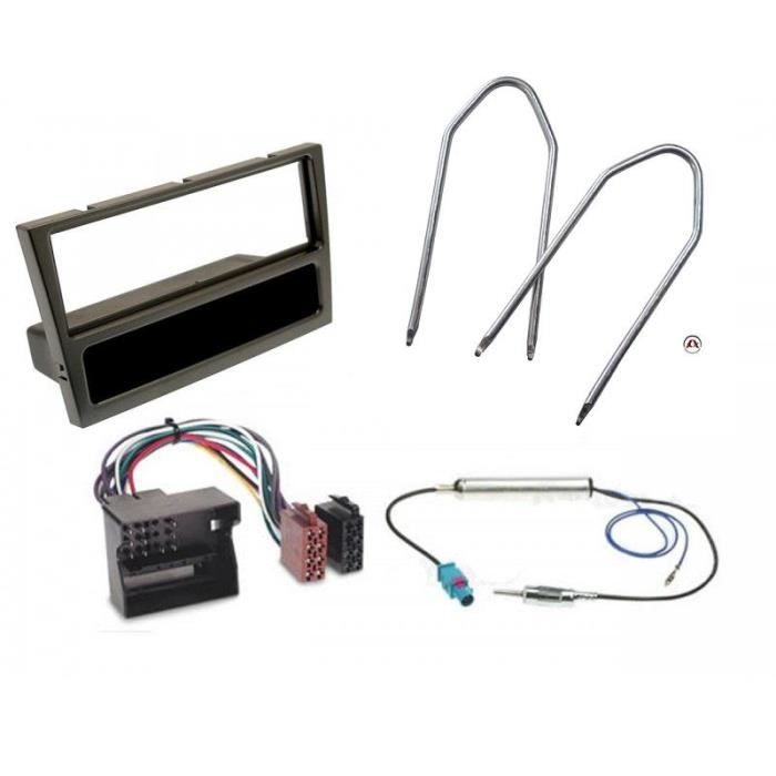 Kit Montage Autoradio 1 DIN Sound-way - Vide Poche, ISO, Antenne Pour Peugeot/Citroën